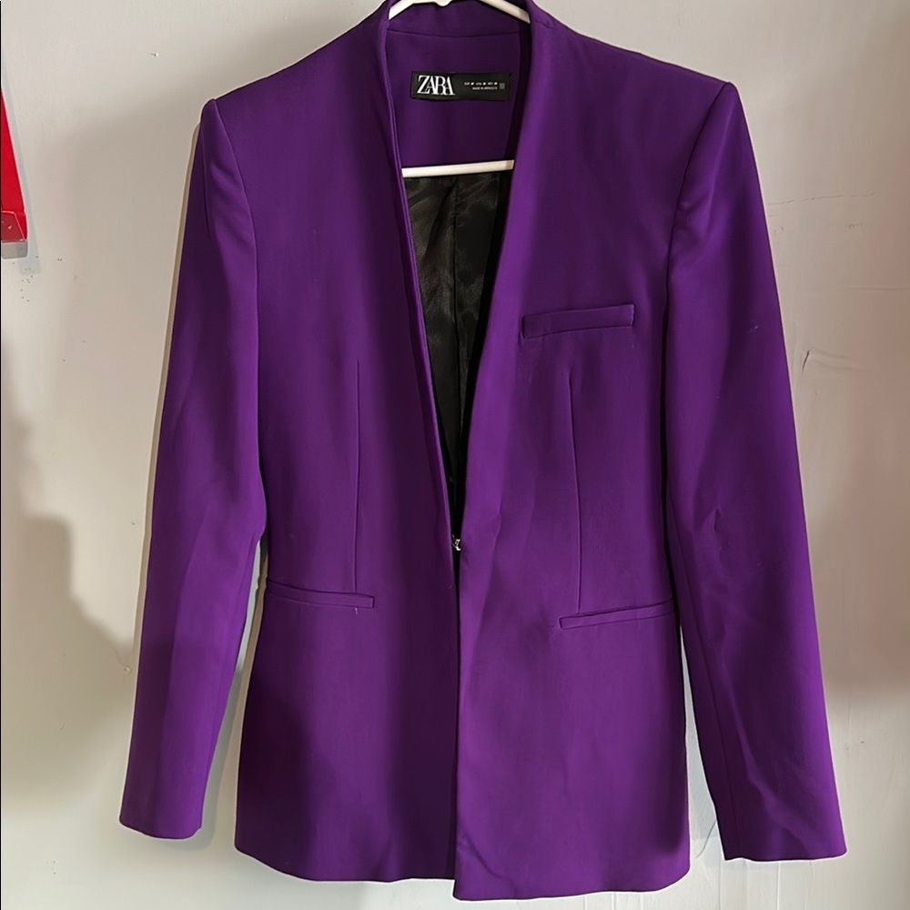 Zara Purple Blazer